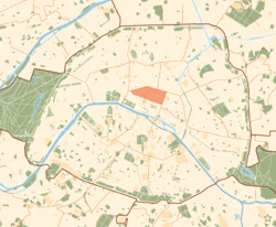 پیرس and its closest suburbs