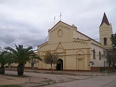 Église paroissiale de Quitilipi, où se déroule la fête de saint Antoine de Padoue.