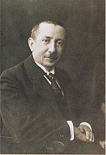 Gyula Peidl elokuussa 1919 ollessaan Unkari päämies ja väliaikainen valtionpäämies.