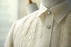 Image 7Pineapple fiber is used to create traditional Philippine garments. (from Culture of the Philippines)