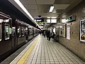 Platform of Sakaisuji-Hommachi Station (Sakaisuji Line) 2.jpg