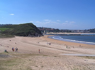 Resultado de imagen de Playa de ja cuchia suances