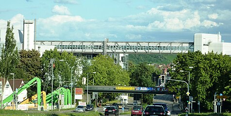 Porsche Brücke Zuffenhausen