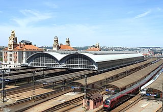 <span class="mw-page-title-main">Praha hlavní nádraží</span> Railway station in Prague, Czech Republic