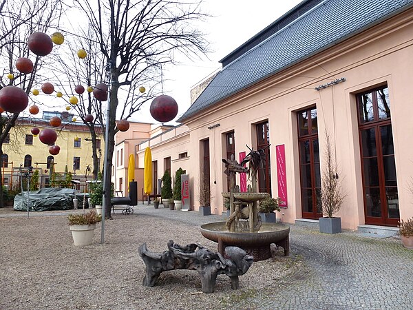 Former brewery turned artist center in Prenzlauer Berg