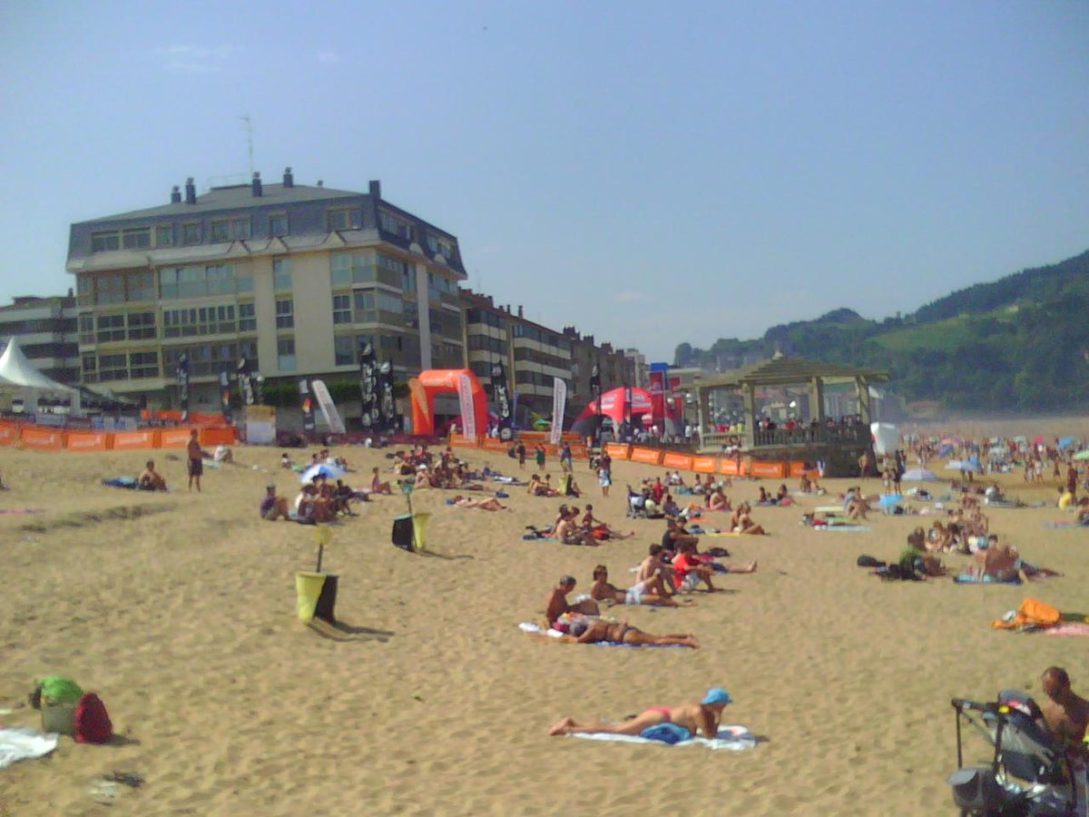 Plage De Zarautz Wikipédia