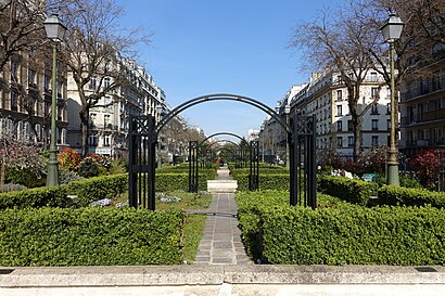 Comment aller à Promenade Péreire en transport en commun - A propos de cet endroit