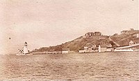 Carte postale du phare en 1910