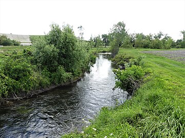 La Pude en limite de Bouteilles-Saint-Sébastien et de Nanteuil-Auriac-de-Bourzac.