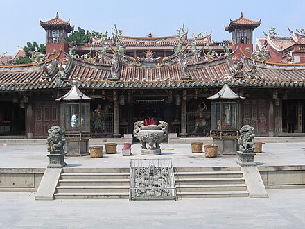 The Guan-Yue Temple on Tumen Jie
