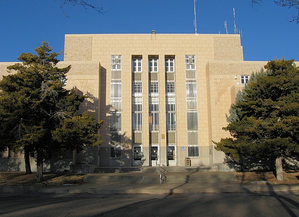 Quay County Courthouse in Tucumcari