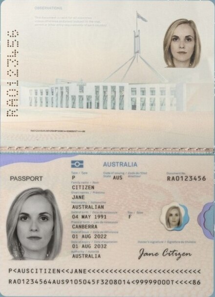 passport validity travel to australia