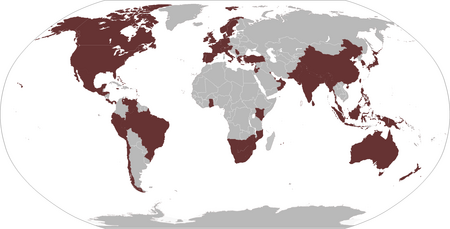 RAD Region Map