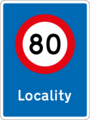 Locality speed limit