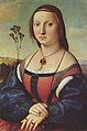 Retrato de Maddalena Doni, c. 1506 Gallerie Palatina,Florença