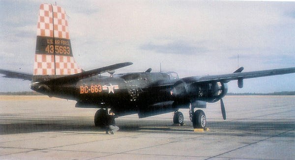 RB-26 Invader at Shaw AFB