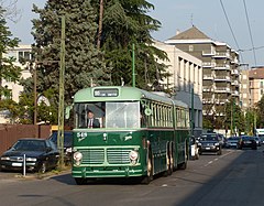 Restored 1958 trolleybus - Milano 548.jpg