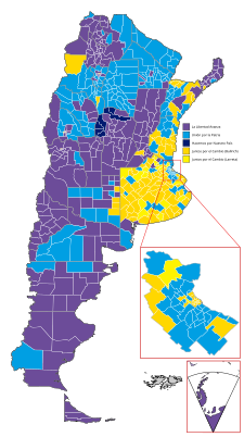 Resultados de las Elecciones primarias de Argentina de 2023 (por departamento).svg