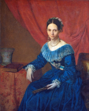 Retrato de D. Isabel Maria (1857) - att. José Rodrigues (Fundação da Casa de Bragança).png