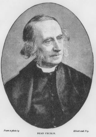 <span class="mw-page-title-main">Richard William Church</span> English cleric and writer, 1815–1890