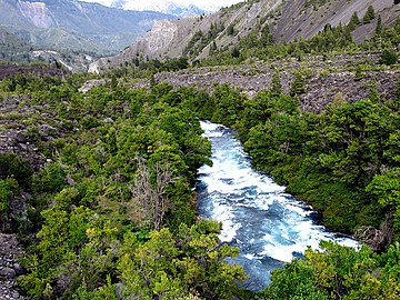 Río Laja, vista desde un mirador.