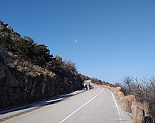 Road up Mount Scott