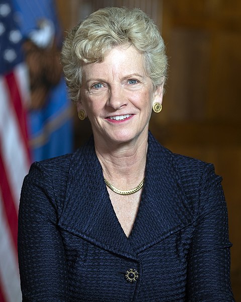 Robin Carnahan, current Administrator of the U.S. General Services Administration under President Joe Biden