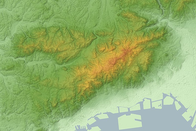 File:Rokkō Mountains Relief Map, SRTM-1.jpg