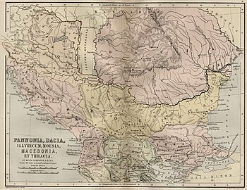 Site de la bataille de Cibalae au sud-est de la province de Pannonie