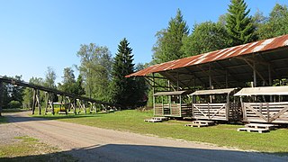 Light railway of the Ryttaren Peat Factory