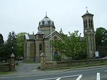 St James's Church, Gerrards Cross, built in 1861. STJAMES'S CHURCH GX .JPG