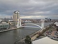 Salford Quays on the Manchester ship canal