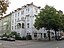 das Eckhaus Sallstraße 49 in Hannover an der Straßenecke Stolzestraße links und Sallstraße rechts