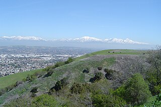 Puente Hills Mountain range of the Transverse Ranges in California, United States