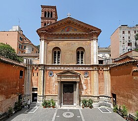 La façade de la basilique en 2017.