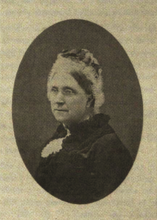 Sarah R. Ingraham Bennett, editor, Advocate and family guardian Sarah R. Ingraham Bennett (Our Golden Jubilee, 1884).png