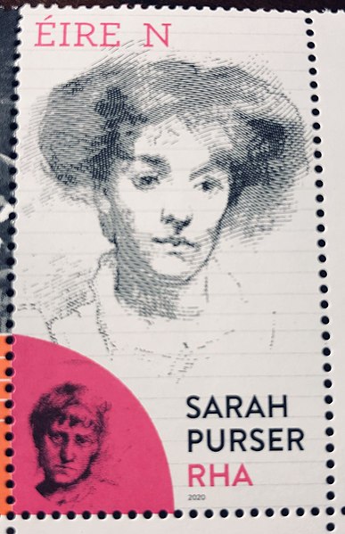 Sarah Purser Commemorative Stamp 2020