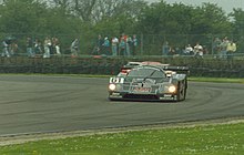 Silverstone 1987'den 1000 kilometre uzaklıktaki Sauber C9'un fotoğrafı.