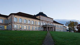 Deutsch: Das Schloss Hohenheim in Stuttgart (Südseite). English: The Hohenheim palace in Stuttgart, Germany.