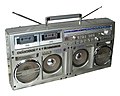 A photo of one GF-777 Ghettoblaster, of which several are shown above