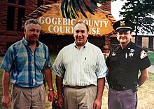 Governor John Engler and Sheriff Donald Pezzetti