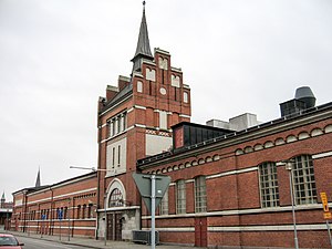 Slakthuset, Navigationsgatan (1900).