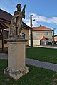 Čeština: Socha svatého Floriána, Drnovice, okres Blansko