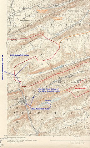 Hzlt93sw harita alıntıdan Nesquehoning creek kaynakları, drenaj böler antd-en.jpg
