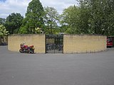 The college's Grade I listed bike shed[27]​