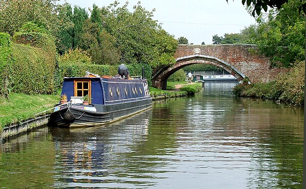 The Staffordshire and Worcestershire Canal at Penkridge