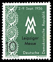 Leipziger Messe Auf Briefmarken Der Deutschen Post Der Ddr Wikiwand
