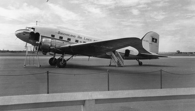 File:StateLibQld 1 108964 Douglas DC-3, Maranoa, ca. 1949.jpg