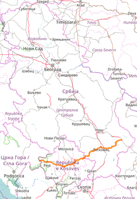 Image illustrative de l’article Route magistrale 39 (Serbie)