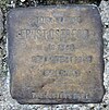 Stolperstein Klopstockstr 14 (Hansa) Ernst Ostberg.jpg